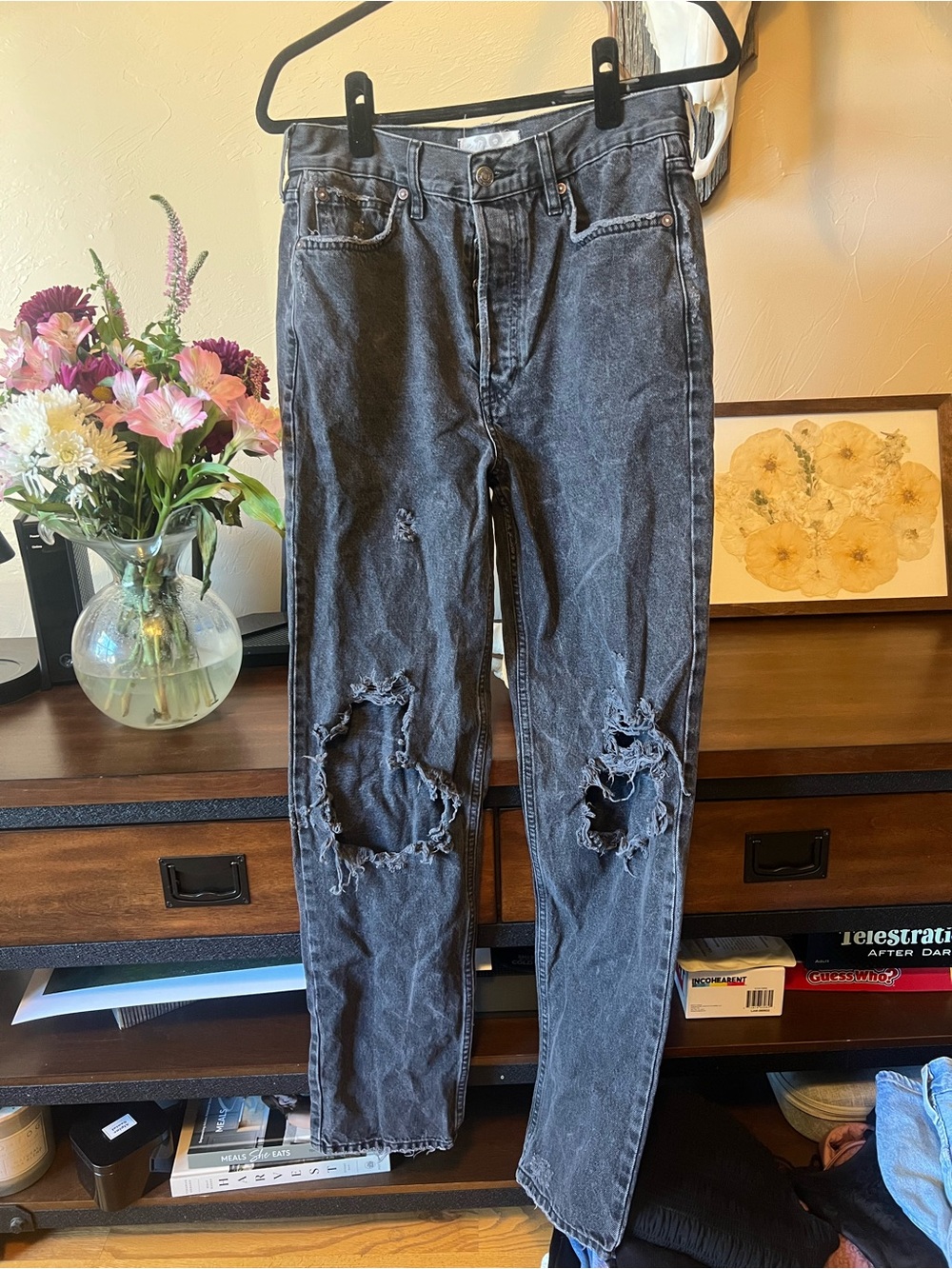 Free People We The Free The Lasso Jeans Washed Black